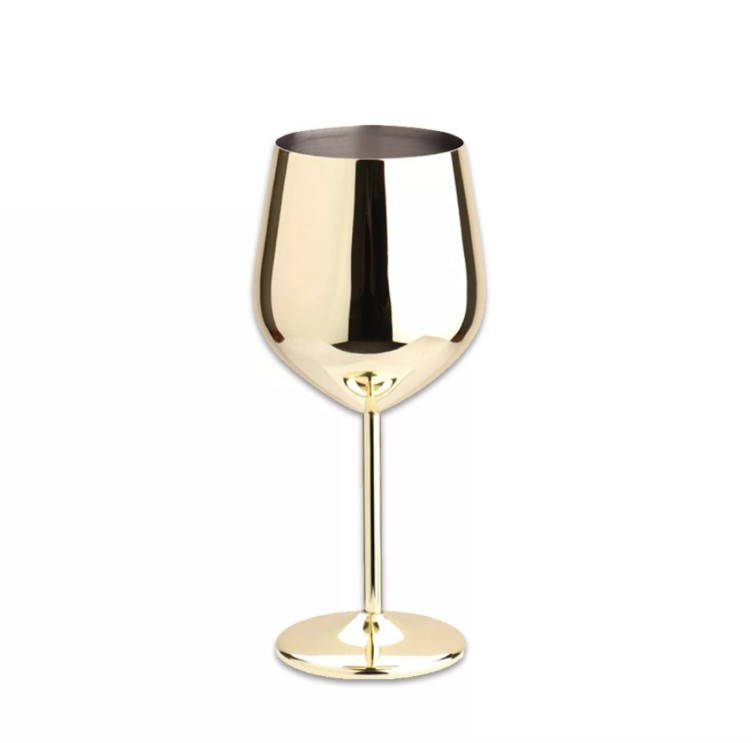 

Бокал для вина REMY-DECOR золото из нержавеющей стали, Золотистый