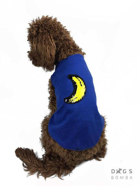 

Футболка, майка "Банан" для собаки, кошки F-9. Одежда для собак, кошек