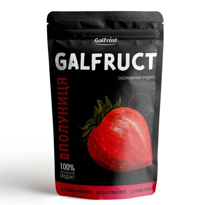 

Клубника целая 15г. сублимированная натуральная от украинского производителя