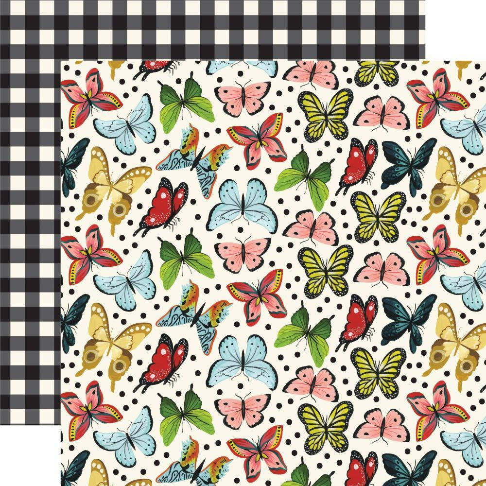 

Папір двосторонній - Butterfly Kisses - Animal Safari - Echo Park - 30x30