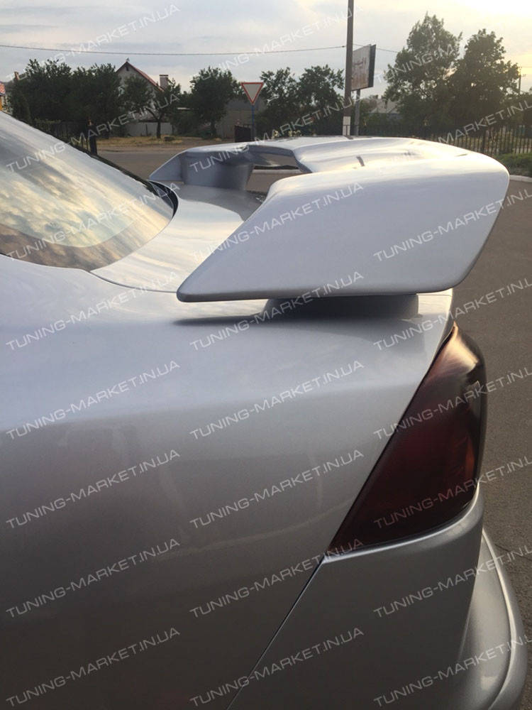 

Спойлер заводской Mitsubishi Lancer X, Антикрыло Лансер 10