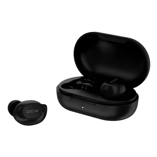 

Беспроводные наушники QCY T9S Black вакуумные с микрофоном, Черный