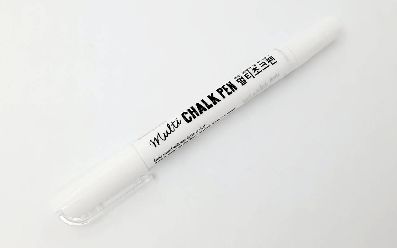 

Маркер крейдовий Multi Chalk Pen, Білий, Mungyo, Белый