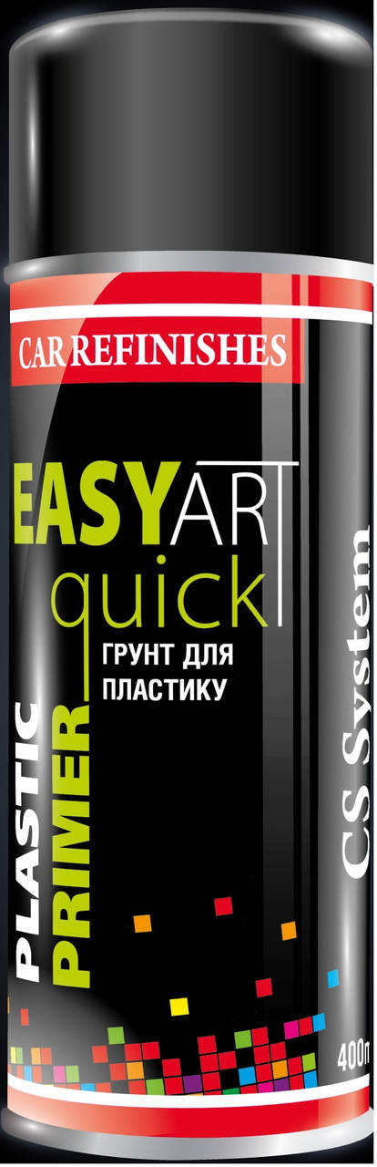 

Грунт для пластику EASY ART Plastic Primer ПРОЗОРИЙ 400мл CS System