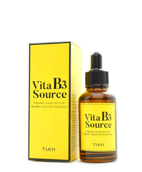 

Осветляющая сыворотка с ниацинамидом и арбутином TIAM Vita B3 Source