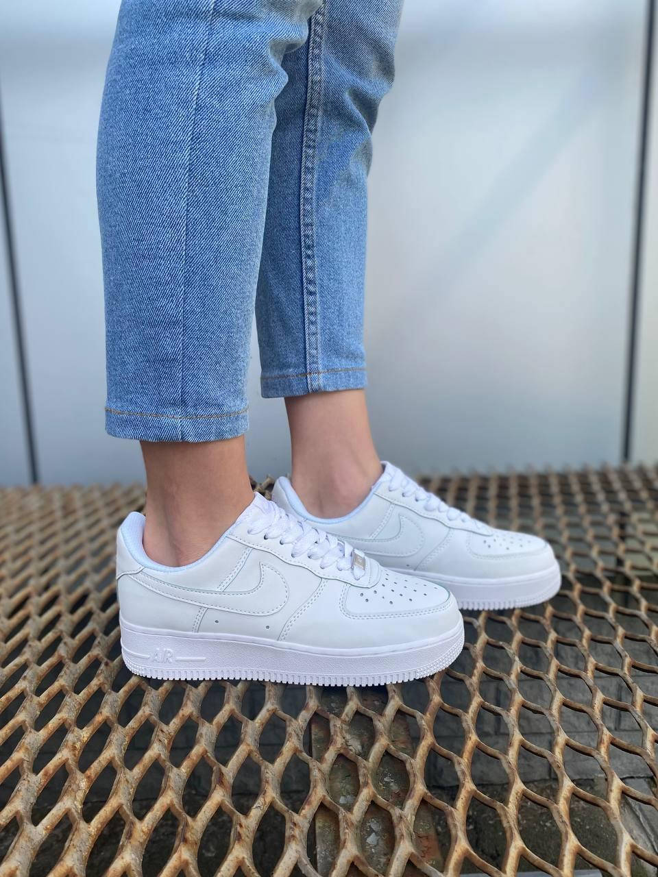 

Кроссовки женские Nike Air Force White Найк аир форс белые 39, Белый
