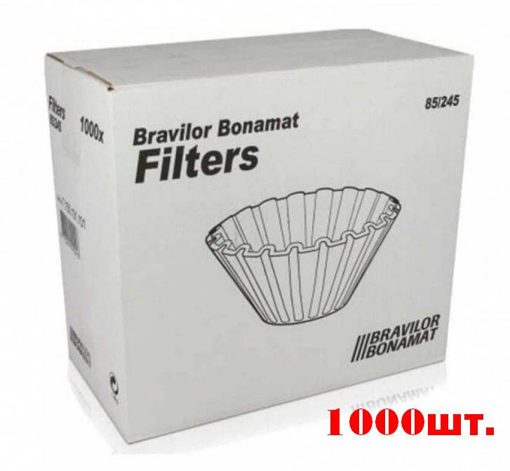 

Фильтры бумажные Bravilor Bonamat filters 1000 шт., Белый