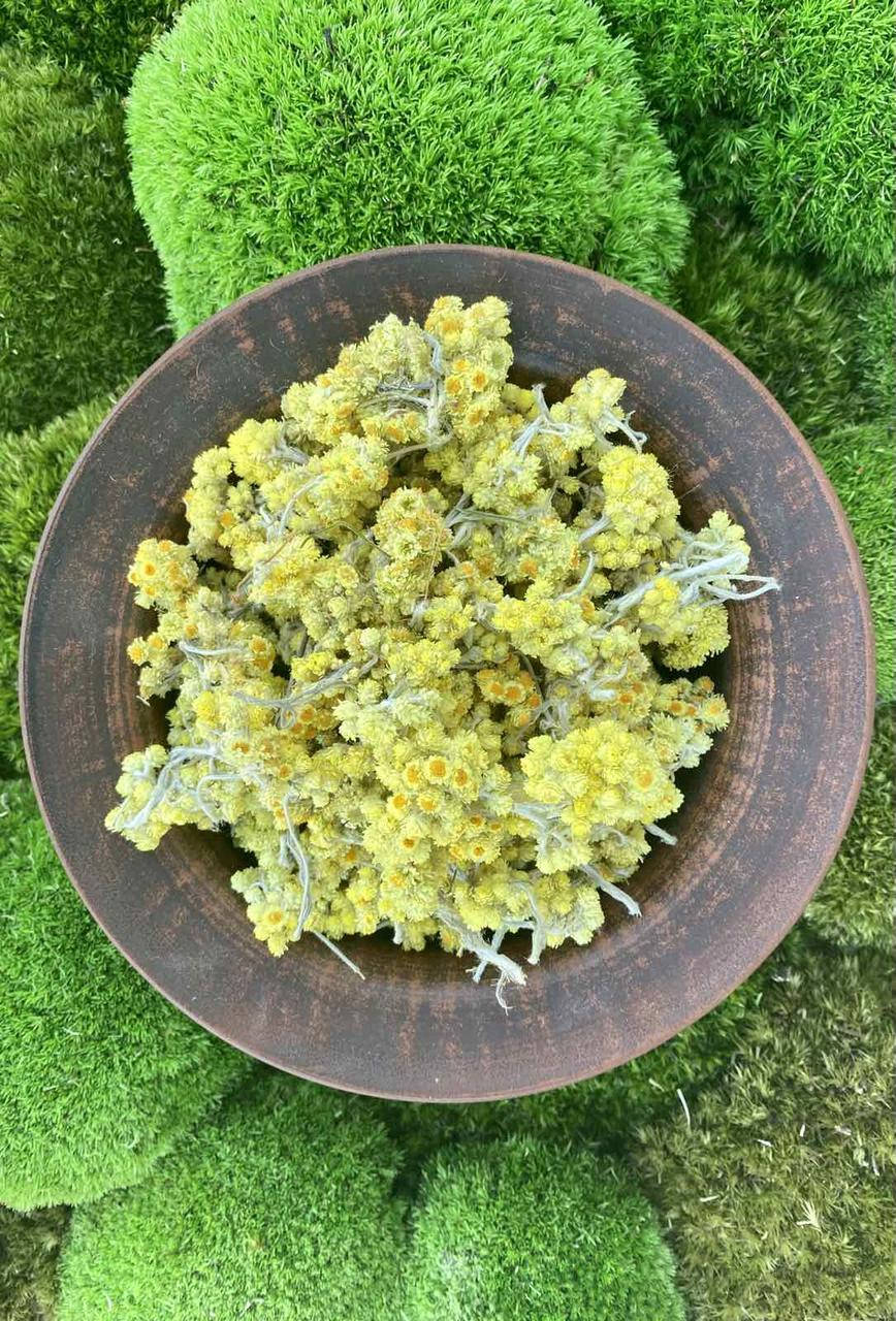 

Цвіт безсмертнику. Цмин 1кг, Helichrysum arenarium