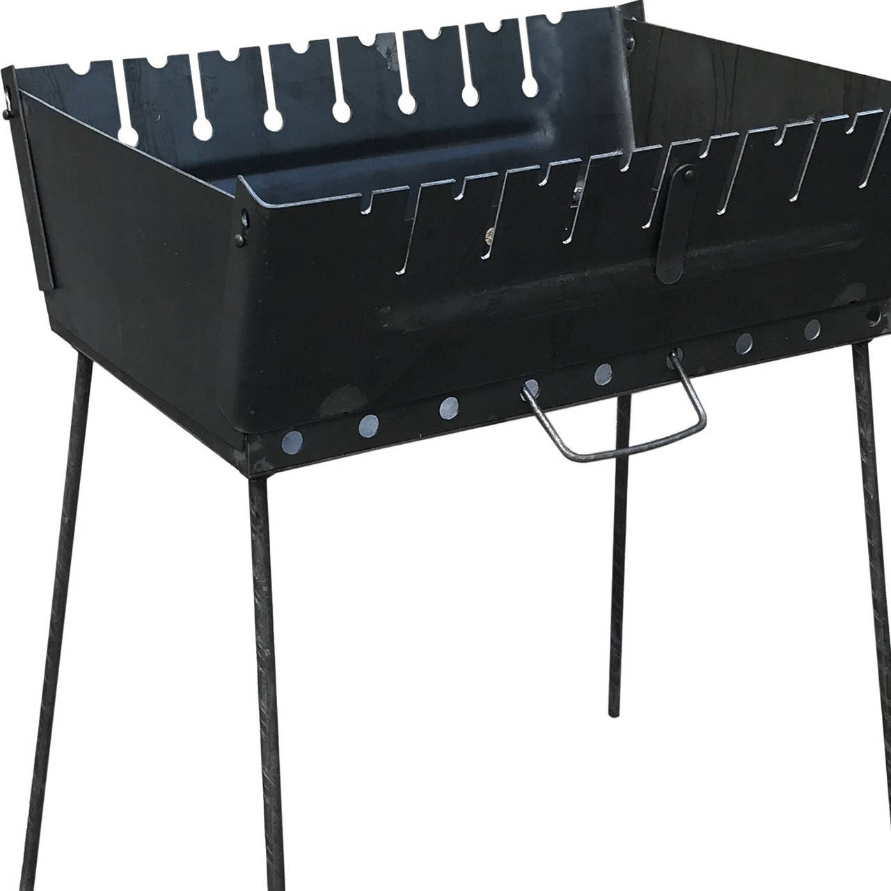 

Мангал-чемодан складной на 8 шампуров