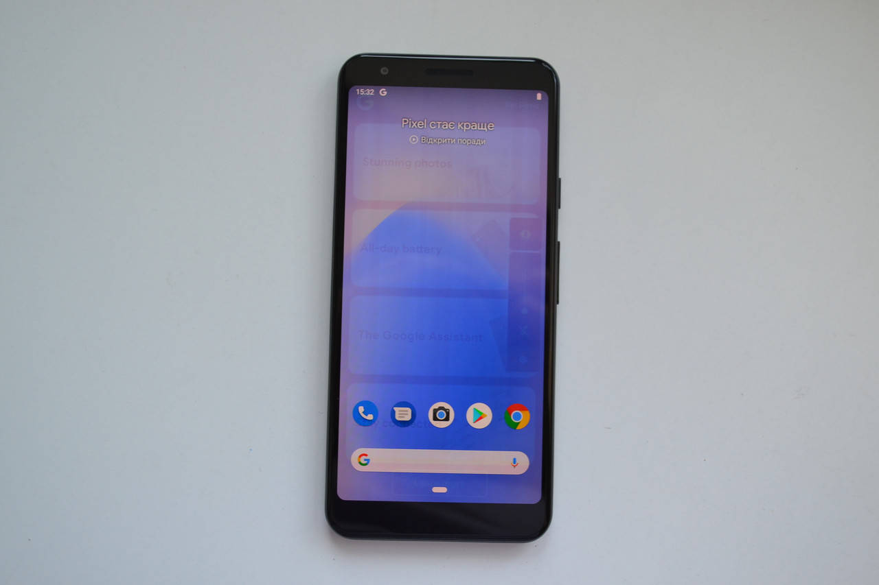 

Google Pixel 3a 64Gb Just Black Оригінал!, Черный