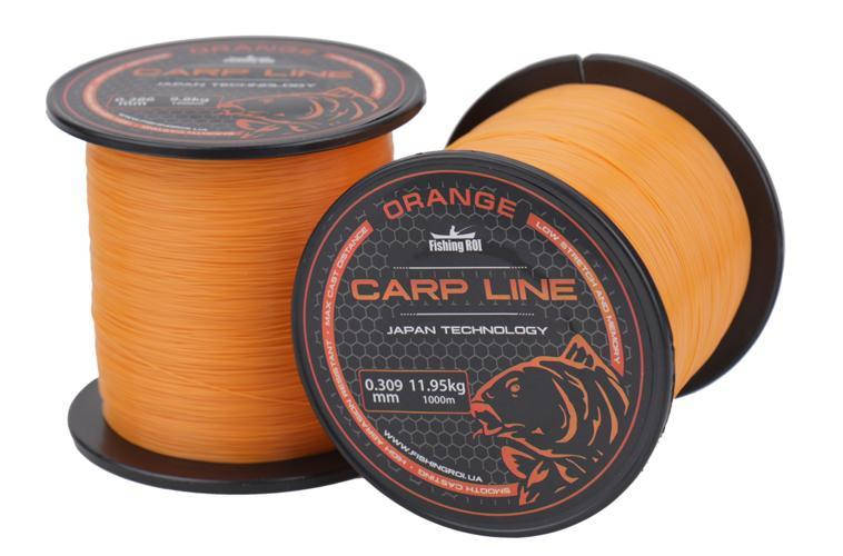 

Леска Fishing ROI Orange Carp Line d=0.370mm 15.8kg 900m, Оранжевый