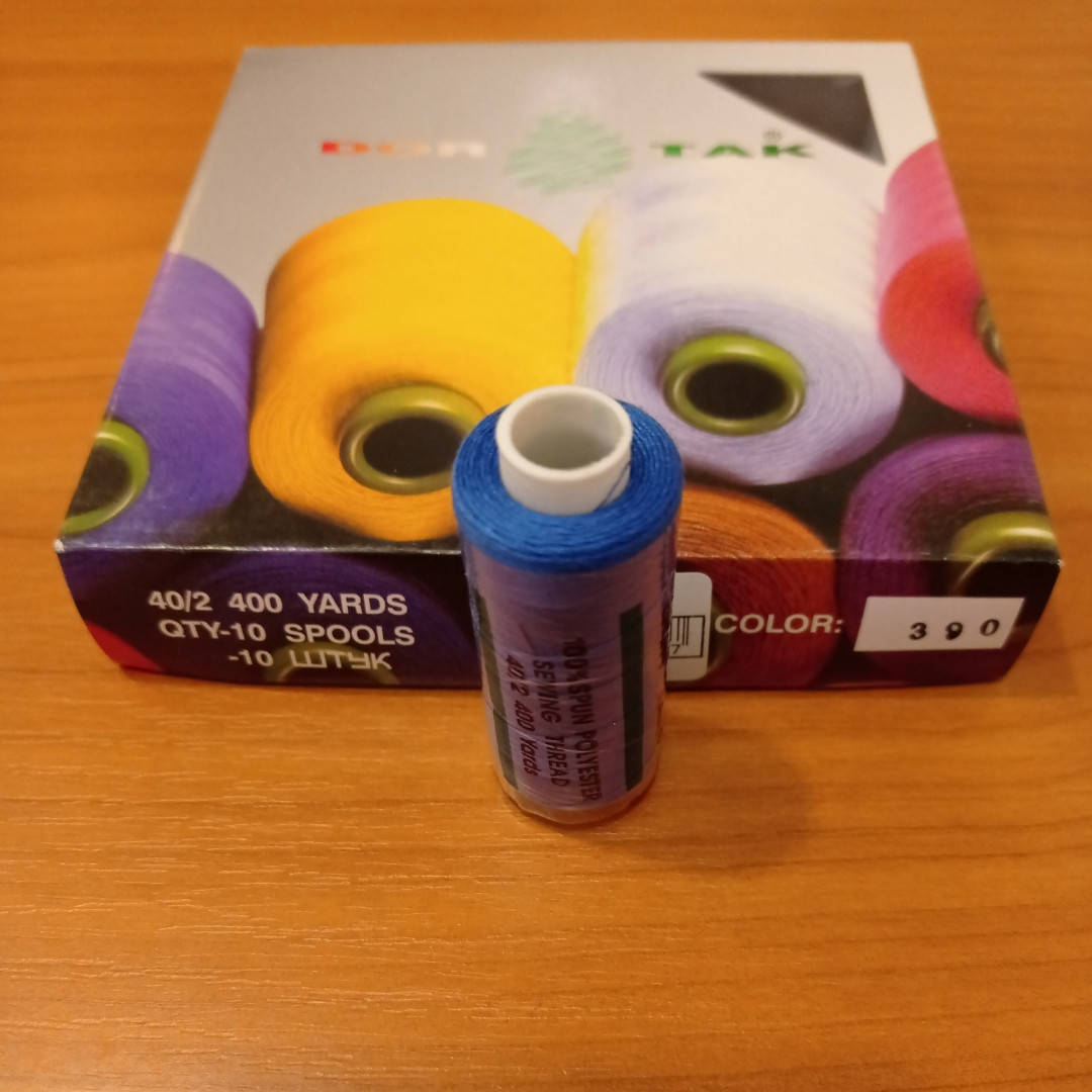 

Нитки швейные №40 DOR-TAK (Дор-Так) 400 yrd_ 390