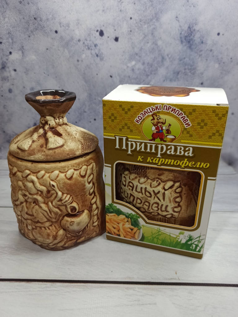 

Приправа "К картофелю" 100 гр (горшочек) ТМ Козацкие приправы