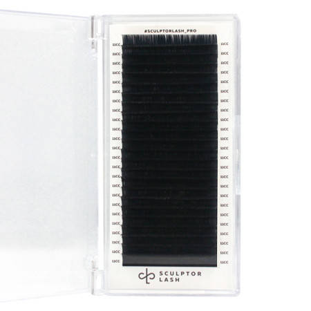 

Ресницы черные поразмерно "24 Line" Sculptor Lash