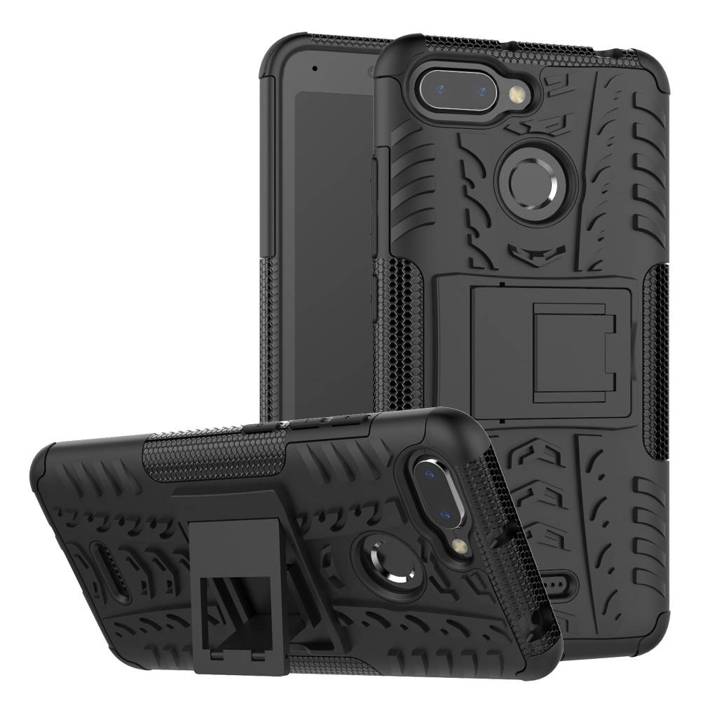 

Чехол Armor для Xiaomi Redmi 6 противоударный бампер Черный