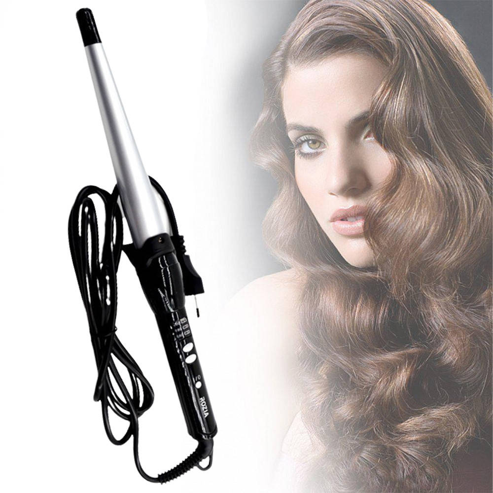 

Профессиональная конусная плойка для локонов Rozia HR 715 / Приборы для укладки волос