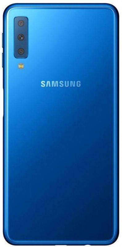 

Задняя крышка корпуса Samsung Galaxy A7 2018 A750 Original Blue, Синий