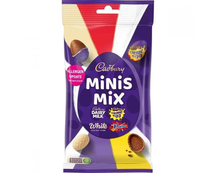 

Шоколадные яйца Cadbury Minis Mix 238 g