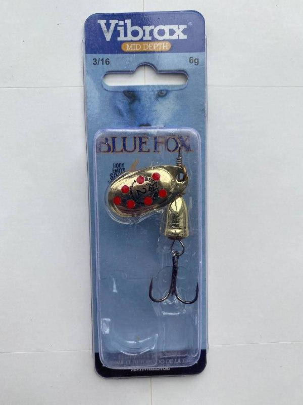 

Блесна вертушка Blue Fox Vibrax Fluorescent #2 6g 3\16 Цвет-4