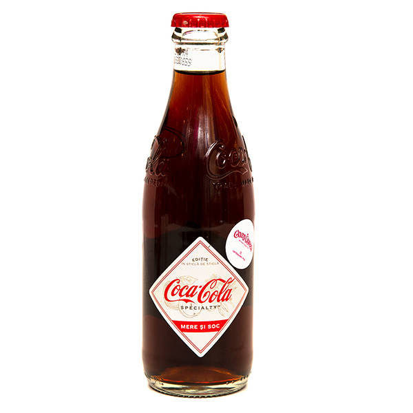 

Coca Cola Jablko Czarny bez яблочный аромат + бузина 250 ml
