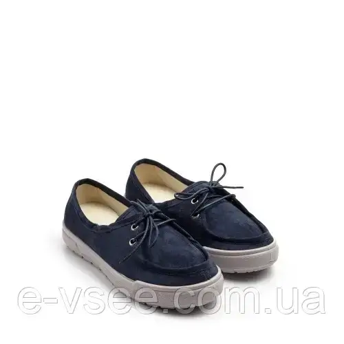 

Женские мокасины туфли текстильные темно синие LITMA MELANIA DARK BLUE