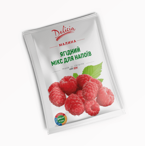 

Чай концентрат Малина Delicia 50г