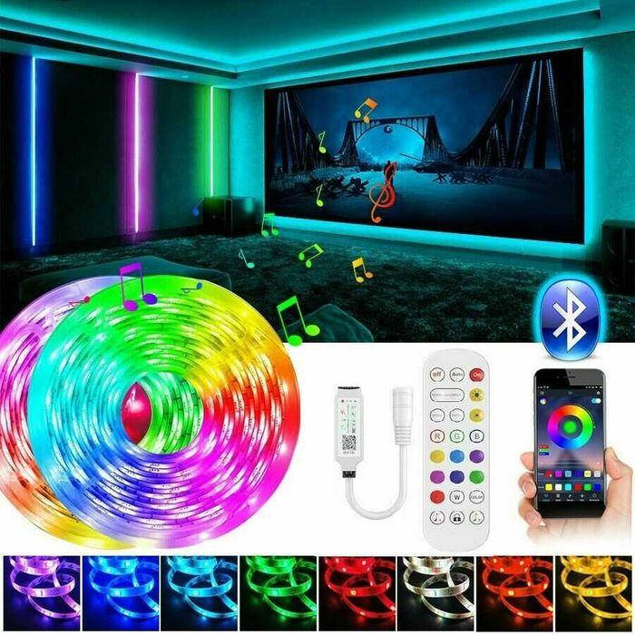 

Bluetooth Светодиодная лента 20 метров (20м) | LED 5050 | Гирлянда