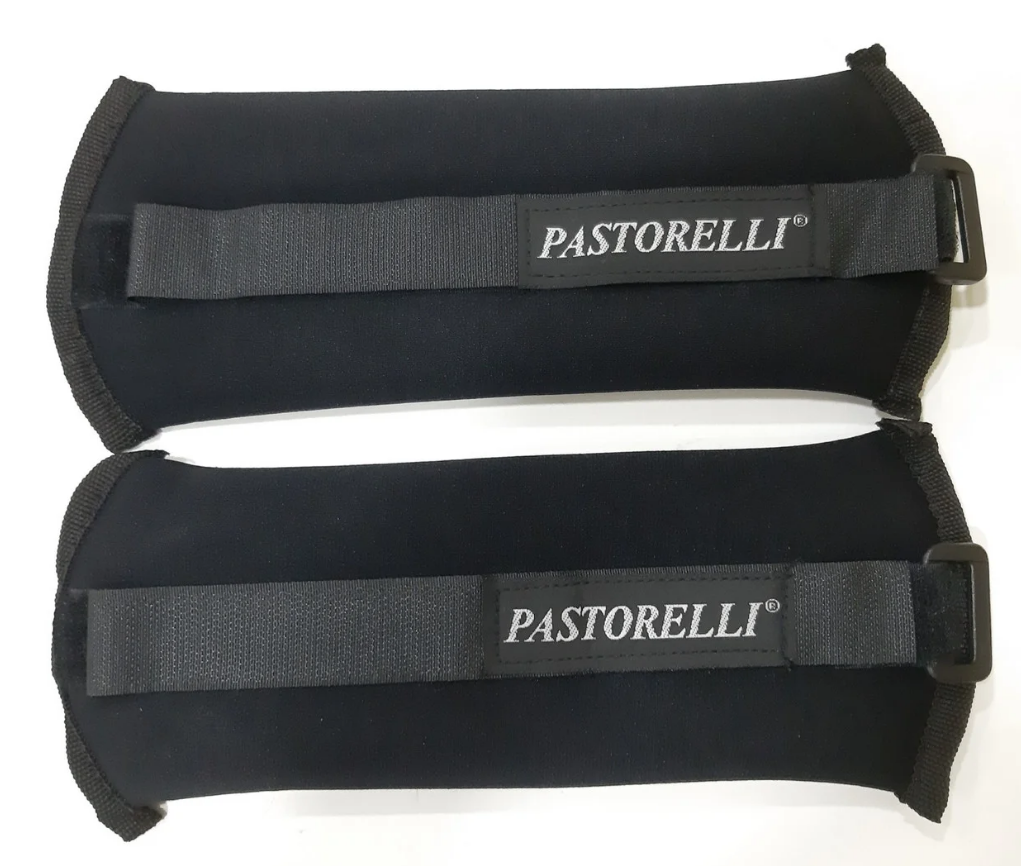 

Утяжелители для ног/рук Pastorelli 2шт. x 0,25 = 0,5кг, чёрный, Art 20435