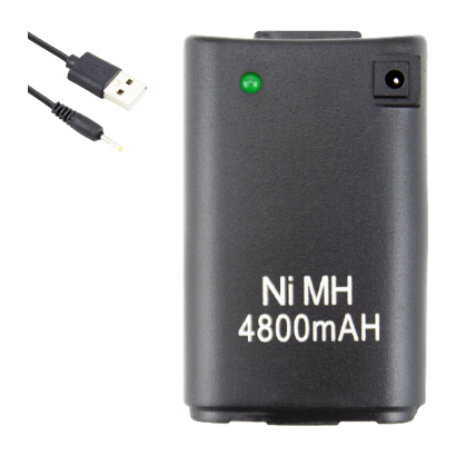 

Аккумулятор RMC Xbox 360 Black, Черный