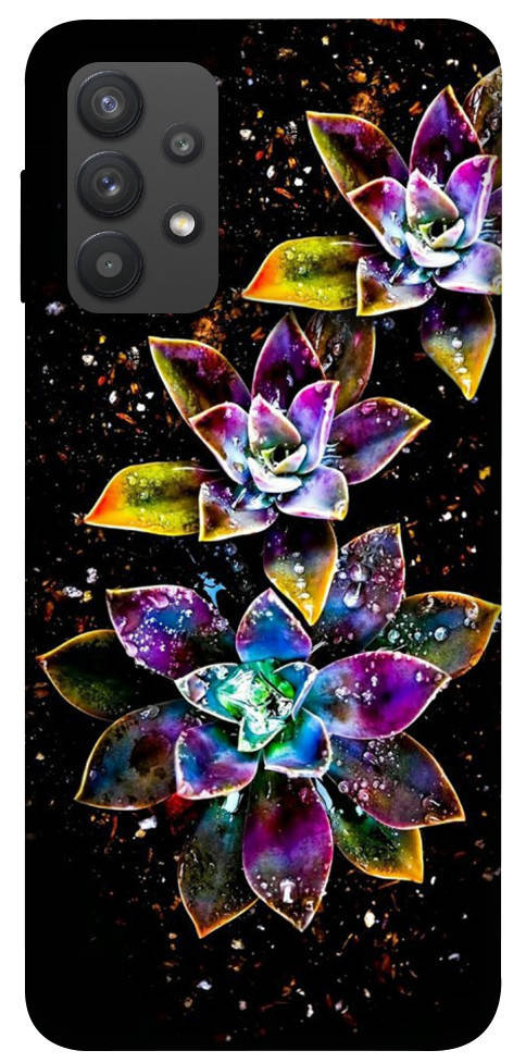 

Чехол на Samsung Galaxy A32 4G с принтом / для самсунг галакси А32 с картинкой цветы