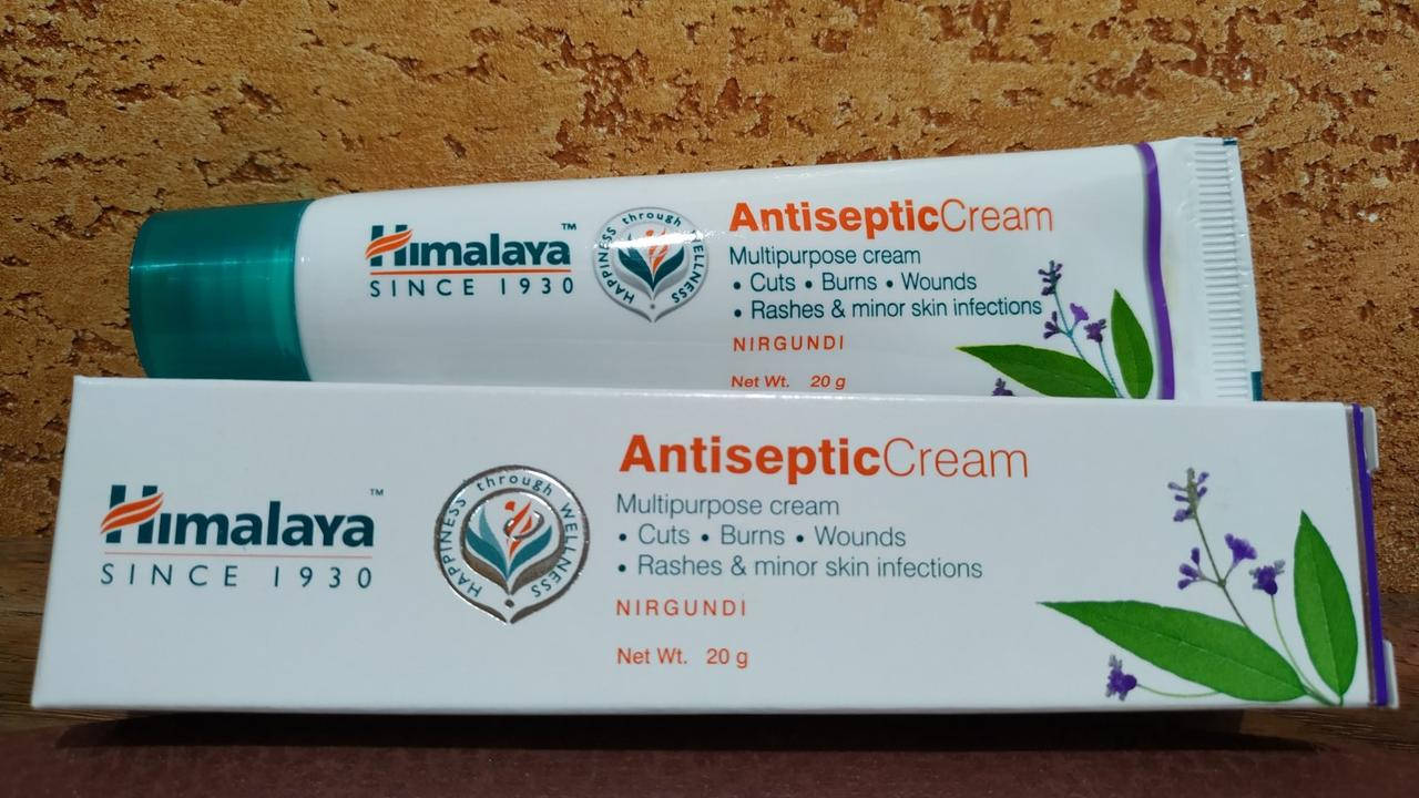 

Antiseptic cream Himalaya Антисептический крем Хималая 20 гр Антибактериальный Противогрибковый Раны Укусы