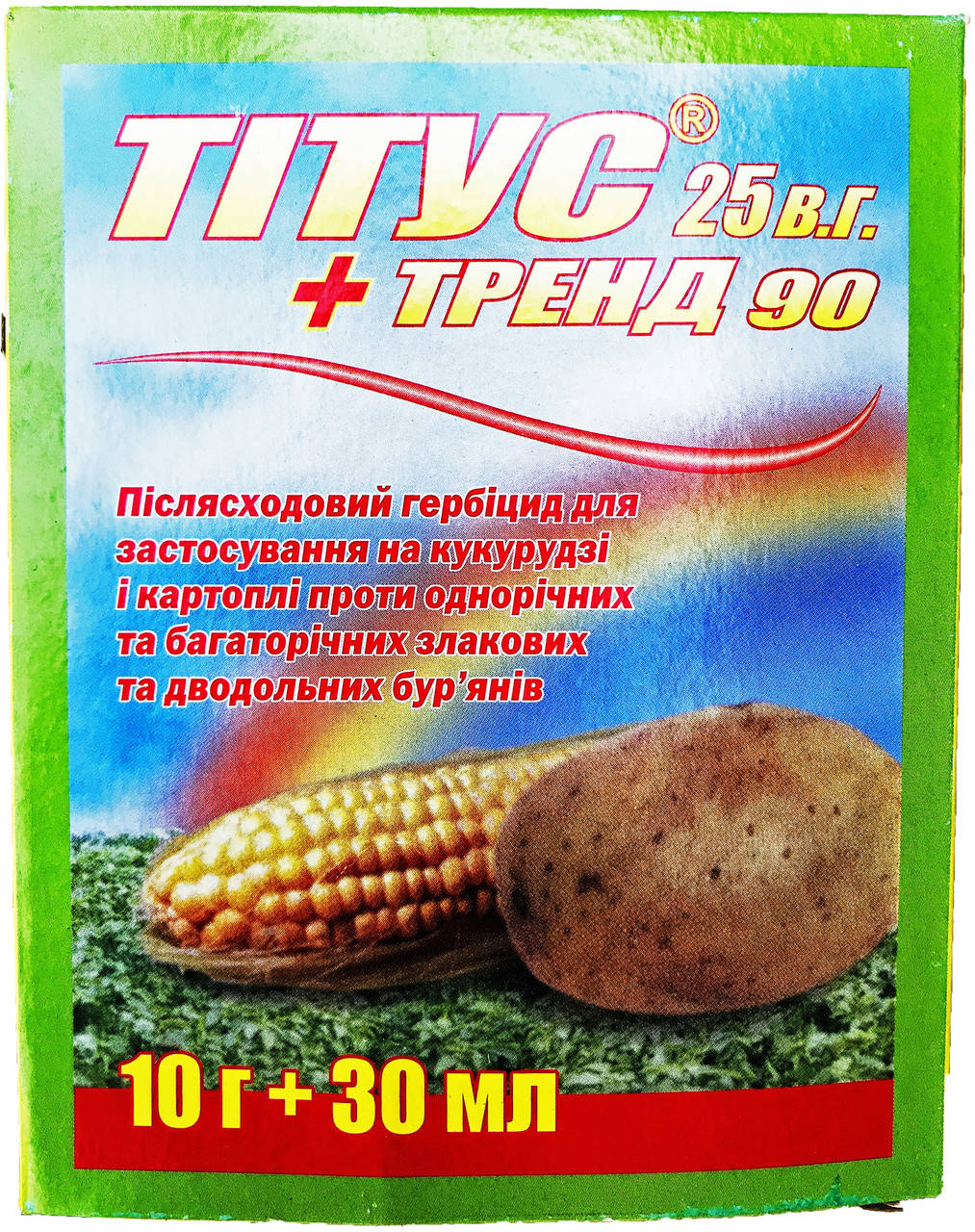 

Гербицид Титус 10 г + Тренд 30 мл