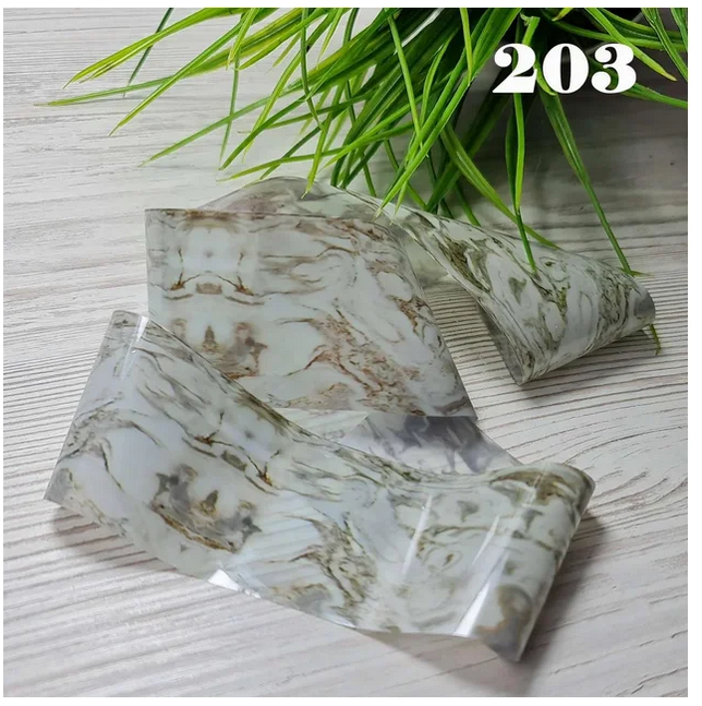 

Фольга переводная мрамор для дизайна ногтей Sweet Nails №203, Бежевый