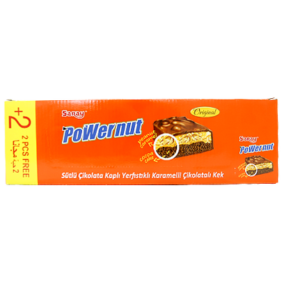 

Батончик з горіхами Saray Powernut 26*30g (Код : 00-00010116)