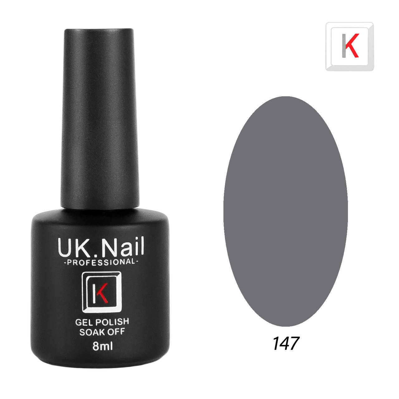 

Гель-лаки UK.Nail 8 мл, №147
