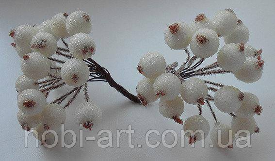 

Калина в цукрі 12мм № 12 біла