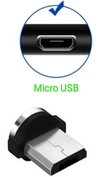

Коннектор для магнитного кабеля USB. Micro USB.