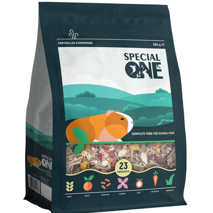 

Полнорационный корм Special One для морских свинок 500г