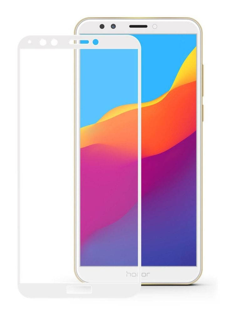 

Защитное стекло (броня) для Huawei P Smart 3D White, Белый