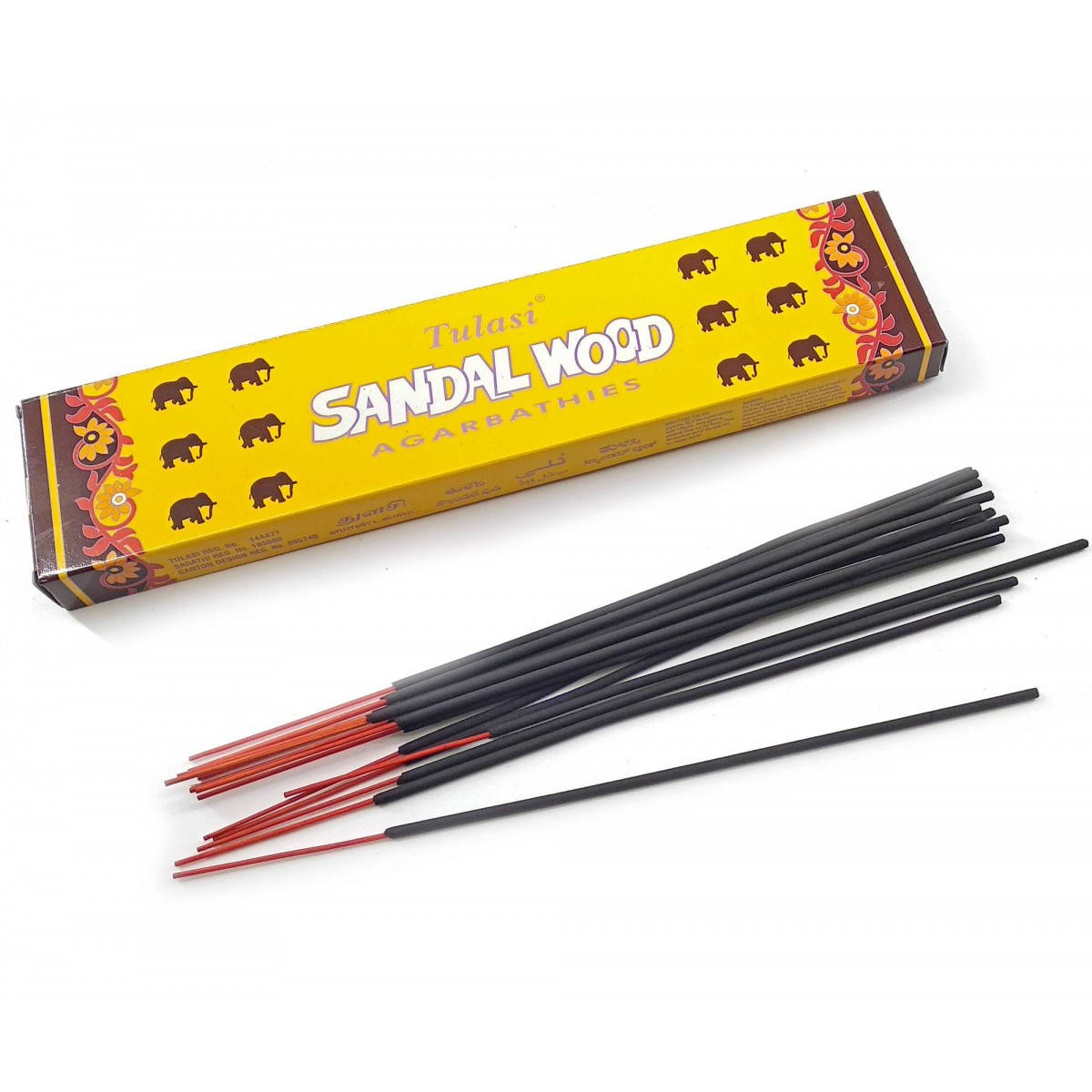 

Sandal Wood (Сандаловое Дерево)(25grm)(Tulasi) (12/уп) плоская пачка