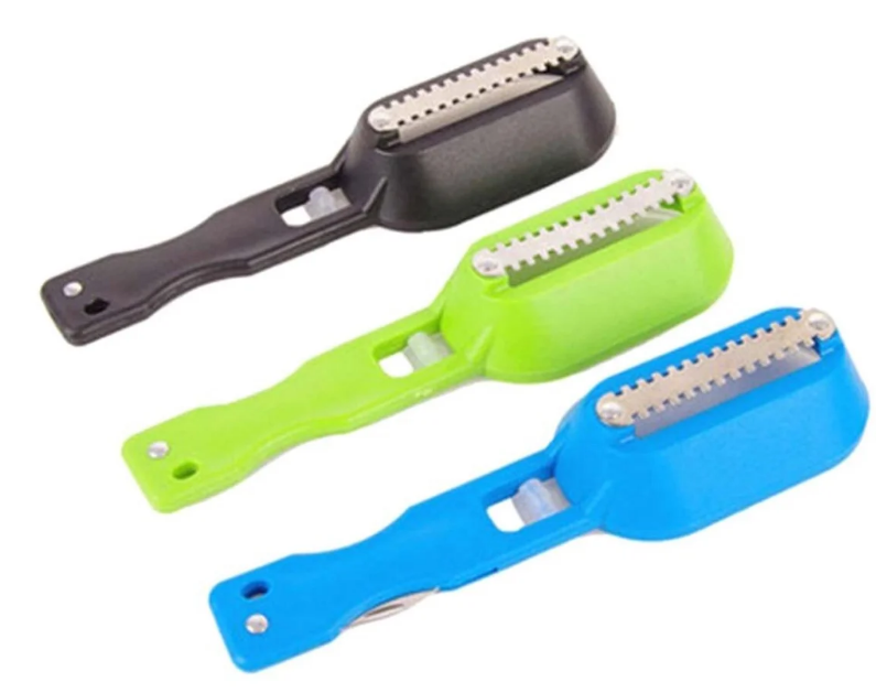 

Нож для чистки рыбы FISH SCALES WIPER CLEANING | Чистилка рыбы от чешуи! Рекомендации