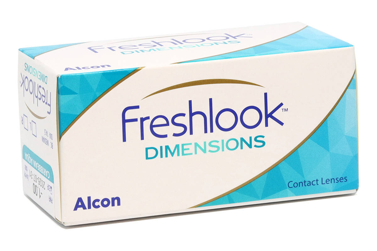 

Цветные контактные линзы FreshLook Dimensions с диоптрией