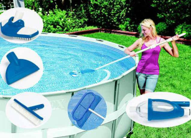 

Комплект для чистки бассейна Intex 28003 58959 новый