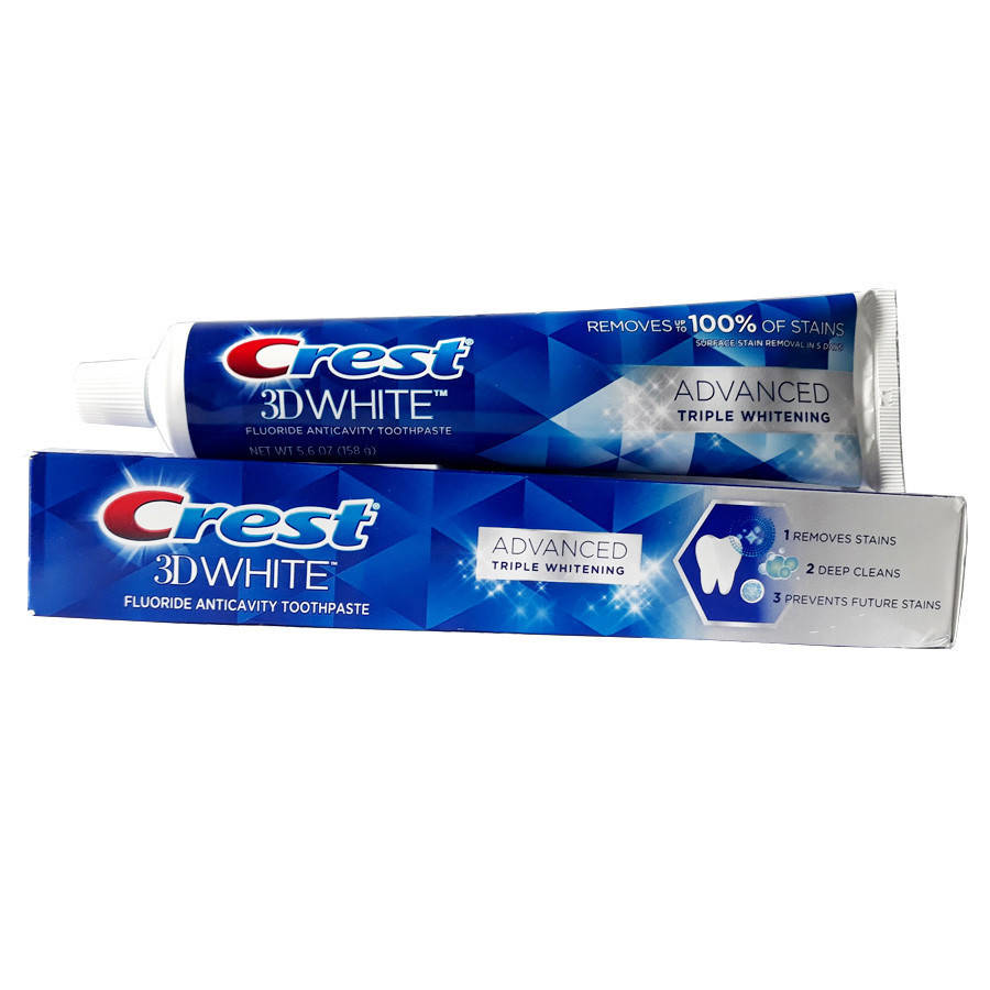 

Очищающая зубная паста Crest 3D White Advanced Triple Whitening 158 г 37000171867/2