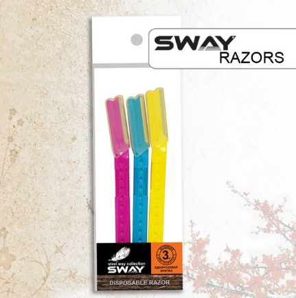 

Комплект окантовочных одноразовых бритв SWAY RAZOR 3IN1 (119 905 )