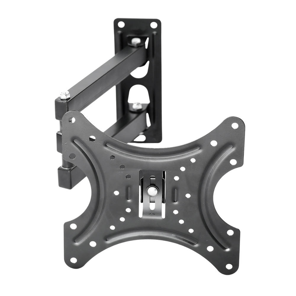 

Наклонно-поворотный кронштейн для телевизора диагональю от 14" до 43", Черный