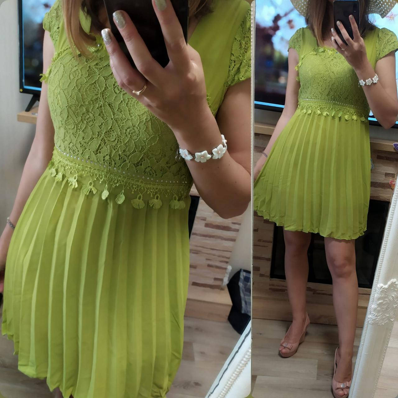 

Платье плиссе шифоновое 8061 42-46р !!!АКЦИЯ!!!