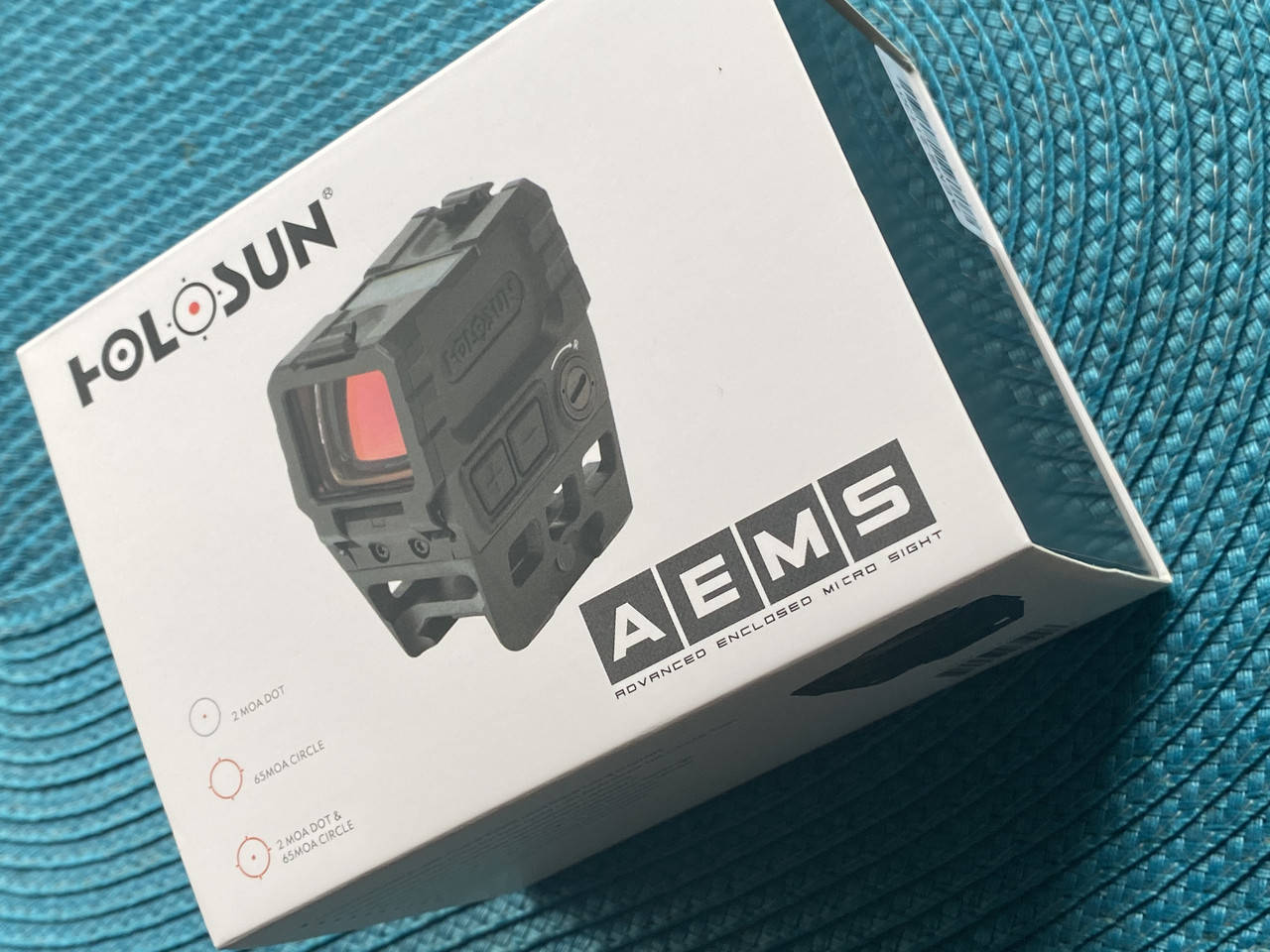 

Коллиматорный прицел Holosun AEMS, Красный