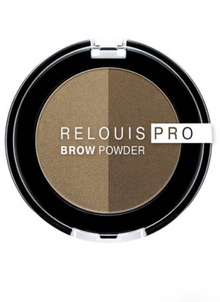 

Тени для БРОВЕЙ RELOUIS PRO Brow Powder тон 01 BLONDE (3 г)