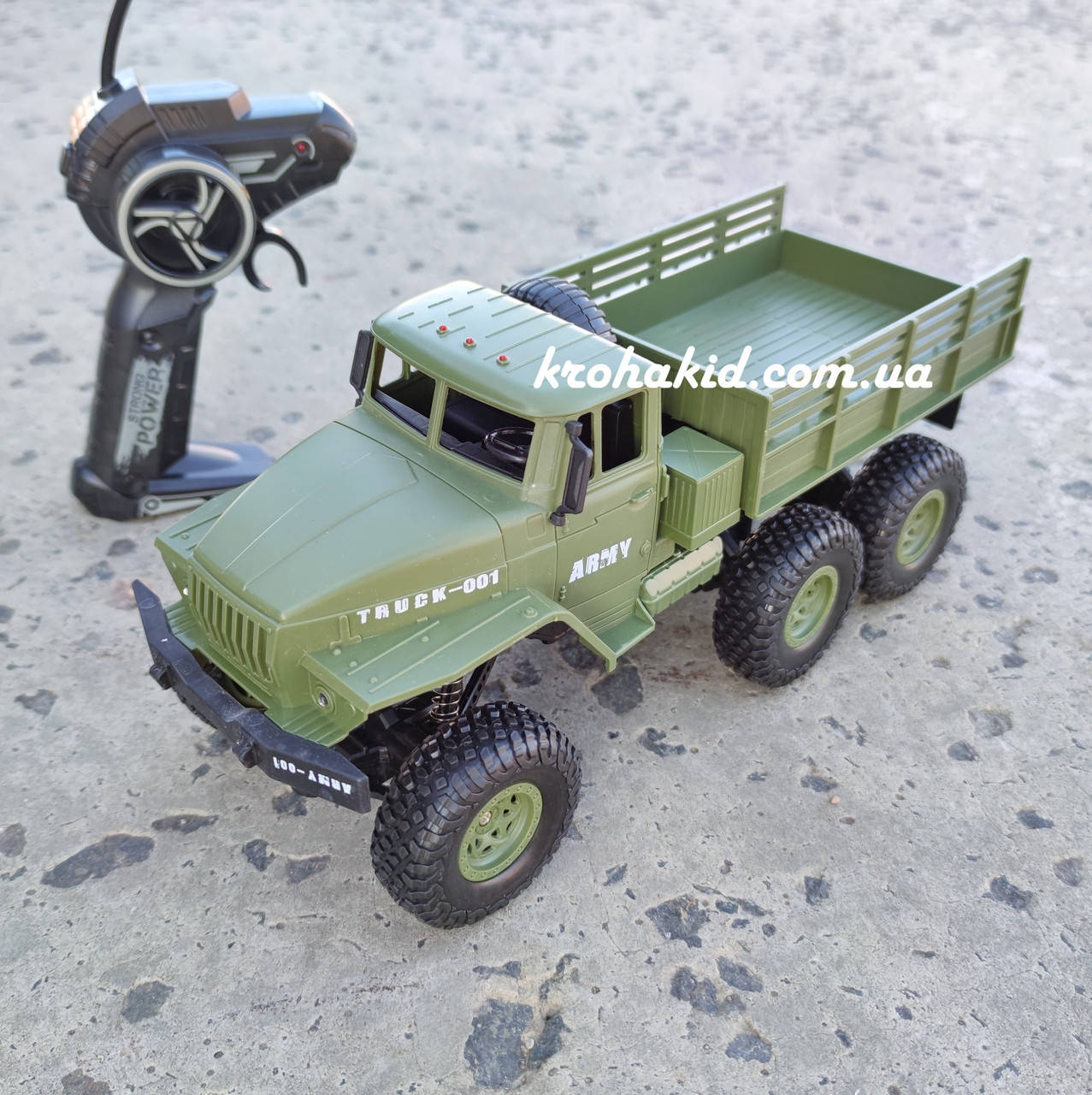

Военная машина Урал на радиоуправлении грузовик детская игрушка 4 WD аккумулятор свет амортизаторы